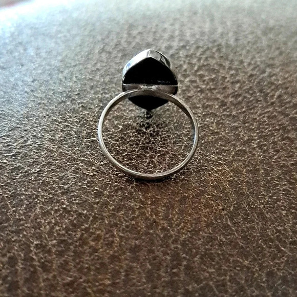 Abalone Pendant & Ring Set In 925 Sterling Silver. - Picture 7 of 9